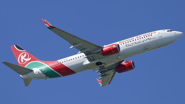 5Y-CYA:Boeing 737-800:Kenya Airways